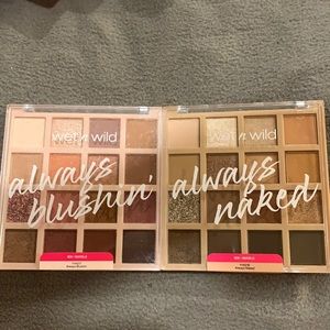 Wet n wild eyeshadow palettes